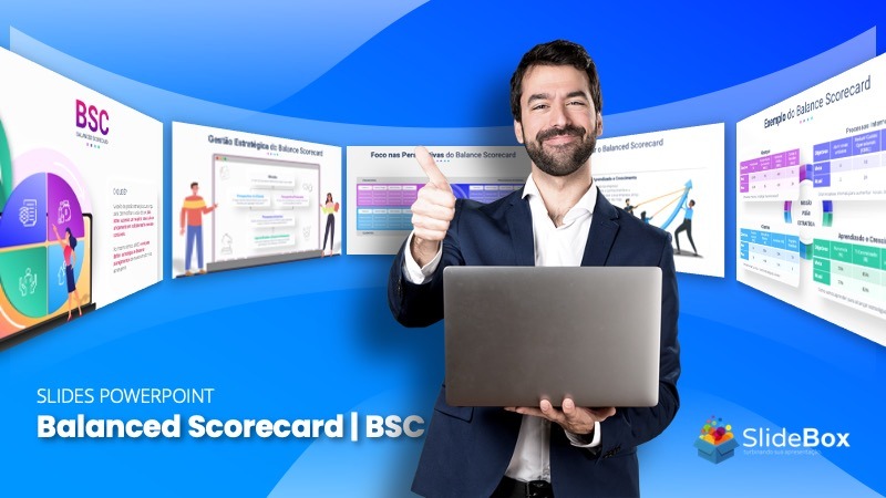 Slides Powerpoint Balanced Scorecard BSC